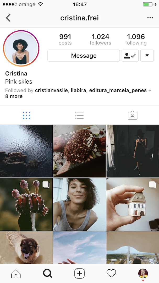 Cristina Frei Instagram